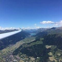 Flugwegposition um 14:27:29: Aufgenommen in der Nähe von 39020 Schluderns, Bozen, Italien in 2653 Meter